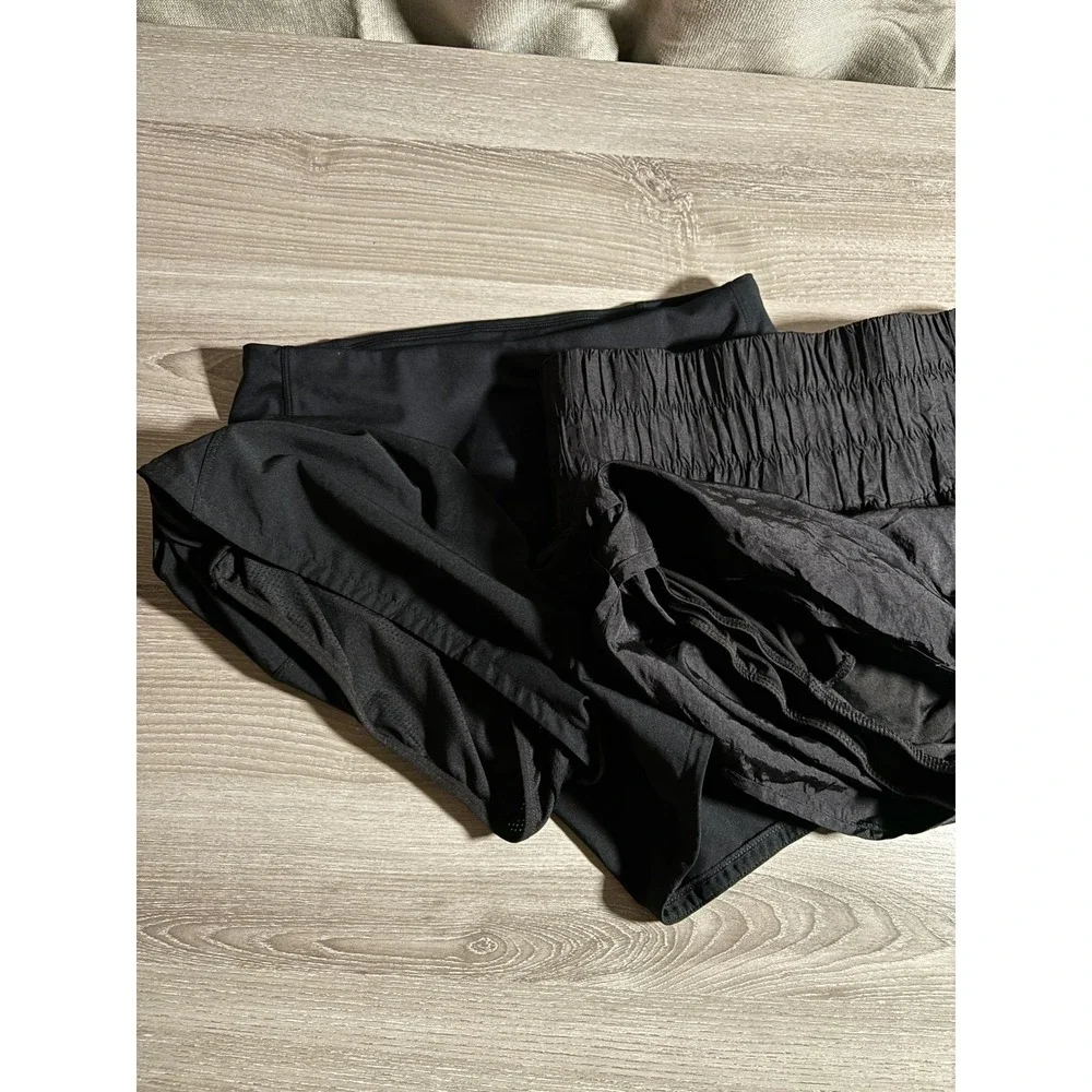 FP Movement The Way Home & Running Shorts Bundle Black Small Lot of 2 Activewear